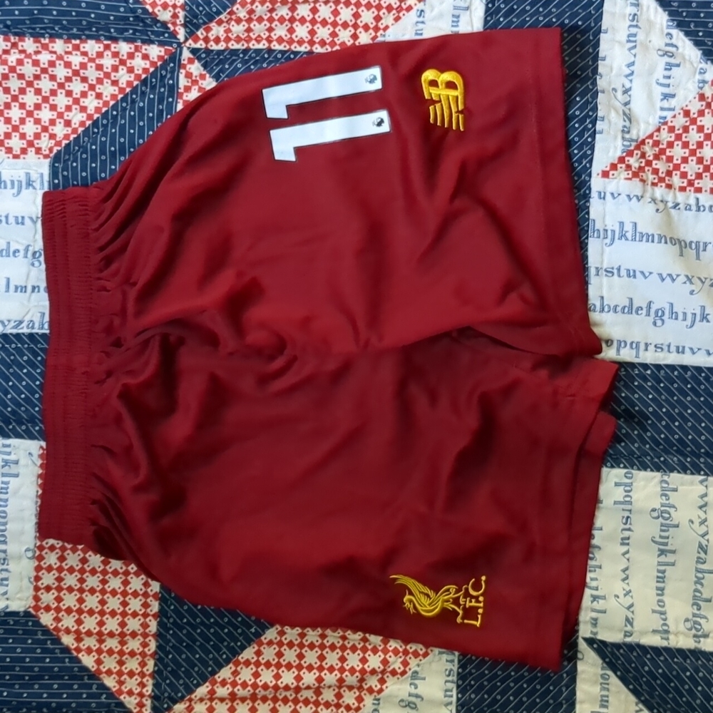 Liverpool football club soccer shorts